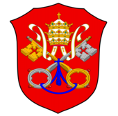 Coat of arms (15th–19th cent.) Coat of arms (sede vacante) of Papal States