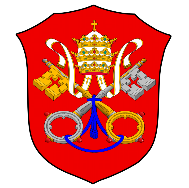 Герб (15–19 ст.) Герб (sede vacante) Папської держави