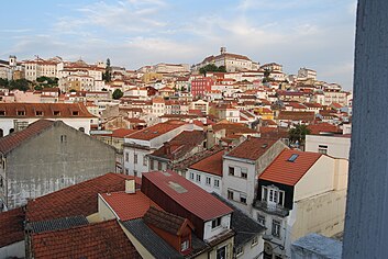 View of Coimbra, one of the two oldest municipalities in Portugal. Coimbra Portugal.jpg