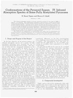 Миниатюра для Файл:Conformations of the pyranoid sugars. IV. Infrared absorption spectra of some fully acetylated pyranoses (IA jresv65An3p249).pdf