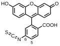 Correct Fluorescein 6-isothiocyanate.svg