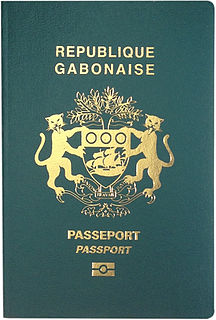 Gabonese passport passport