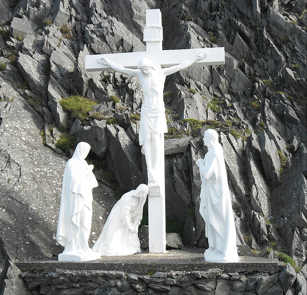 File:Croix à la Péninsule de Dingle.jpg