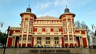 <span class="mw-page-title-main">Gergely Csiky Theatre</span> Theatre in Kaposvár, Hungary