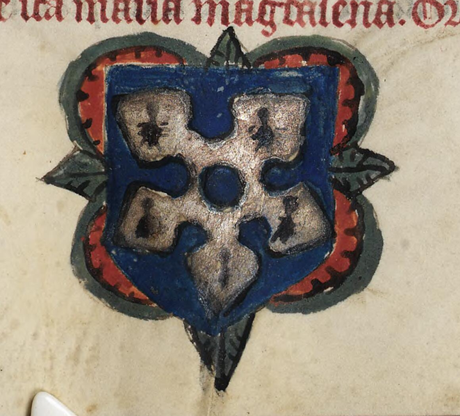 File:De Grey Hours f.118.r Arms of the Astley family.png