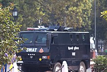 Vehículo SWAT de la policía de Delhi.jpg