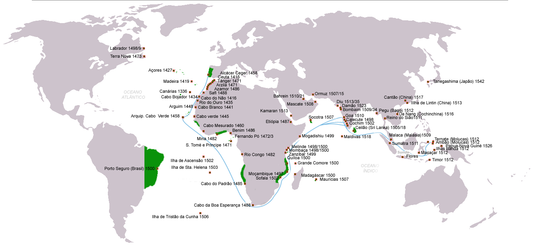 For most of the 16th century, the Portuguese dominated the Indian Ocean trade.