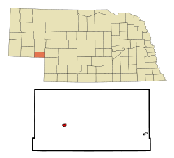 Location within Deuel County and Nebraska