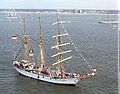 Die Dewaruci auf der OpSail 2000