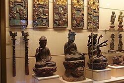 Wooden art pieces of XVII century