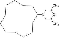 Structural formula of dodemorph