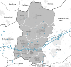 Stadsdelen van Dorsten
