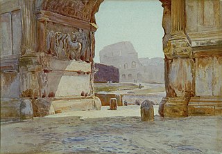 Under the Arch of Titus, Rome