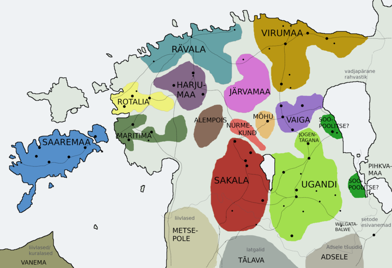 File:Eesti ja lähiümbruse muinasaja lõpu maakondade kaart.png