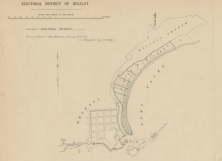 Electoral district of Belfast Former colonial electoral district of Victoria