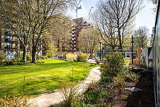 Elephant Park - former site of the Heygate Estate