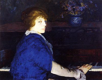 Emma at the Piano, (1914)