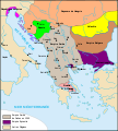 Keizerrijk Servië rond 1350
