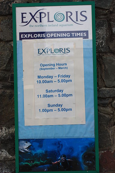 File:Exploris Aquarium, Portaferry (02), October 2009.JPG