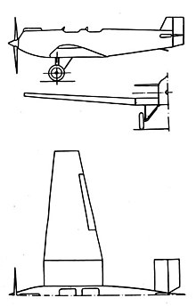 Farman F.235 3-view drawing from L'Aerophile Salon 1932