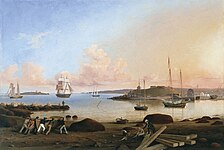 The Fort and Ten Pound Island, Gloucester, Massachusetts (1847) ティッセン＝ボルネミッサ美術館蔵