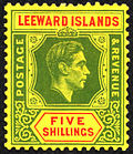 Thumbnail for Postage stamps and postal history of the Leeward Islands