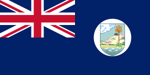 Colonial ensigns of Antigua and Barbuda (1956–1962)