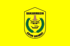Flag of Banjarmasin City.png