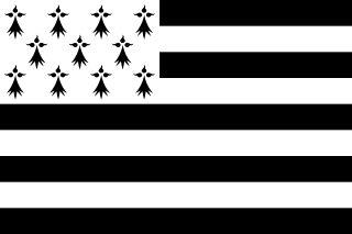 Flag of Brittany French regional flag