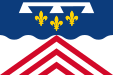 Flag of Eure-et-Loir department, France