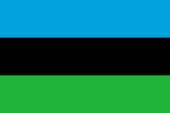 ザンジバル人民共和国の旗 (1964年1月29日-4月)