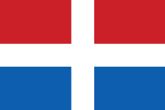 Civil flag and ensign of the Principality of Samos (1835–1912)