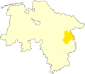 Lage des Landkreises Gifhorn in Niedersachsen