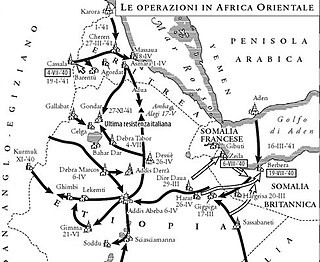 ORIENTAL AFRICA ITALIAN MILITARY OPERATIONS