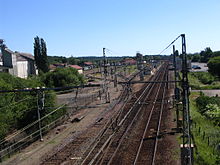 Blick auf die gesamte Station.