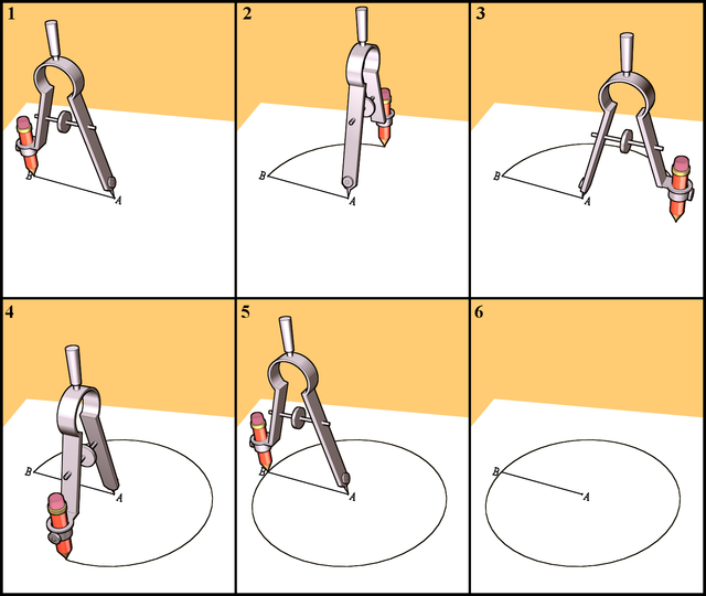 Tipos de Compás, PDF, Dibujo