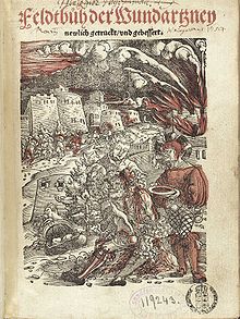 "Feldbuch der Wundarzney" by Hans von Gersdorff Gersdorff Feldbuch titel.jpg