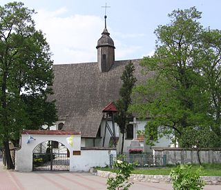 Godzikowice Village in Lower Silesian Voivodeship, Poland