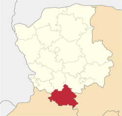 Location of Horohivas rajons