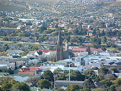 Grahamstown from the Fort