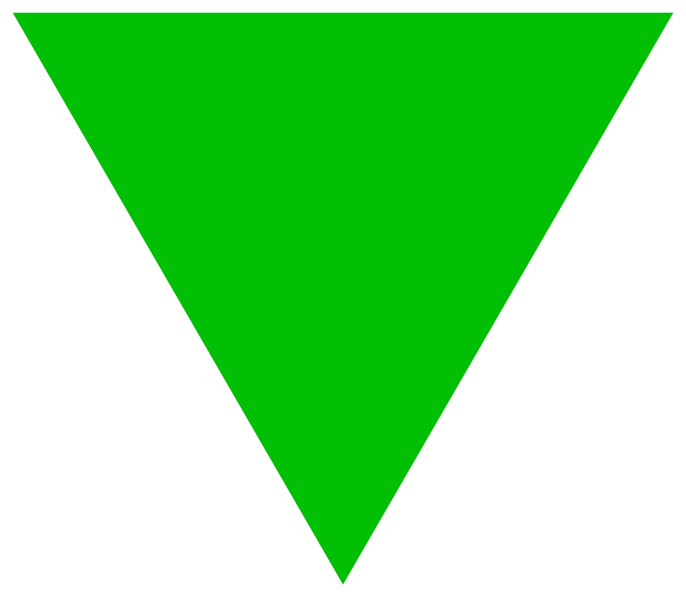 green triangle png