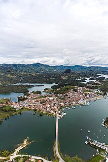 Guatapé Municipality and town in Antioquia Department, Colombia