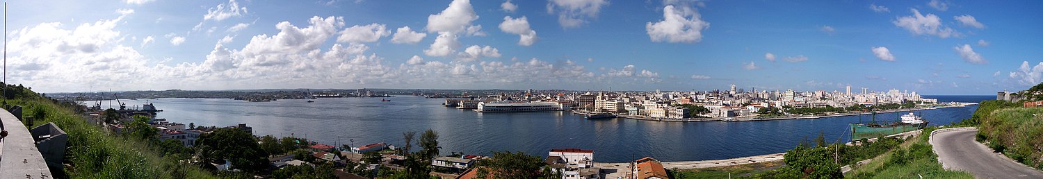 Havana: Polohopis a prírodné pomery, Partnerské mestá, Panoráma
