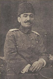 Hafiz Hakki Pasha General of the Ottoman Empire military