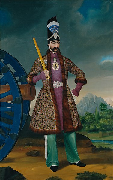 File:Hakob Hovnatanjan - Der Schah von Persien Nāser ad-Dīn Schāh - 2691 - Kunsthistorisches Museum.jpg