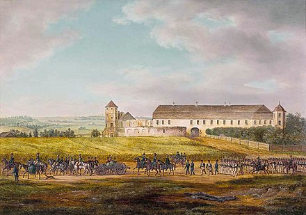 Halšany by Albrecht Adam, on 11 July 1812
