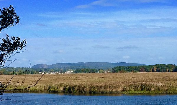 The "Sleeping Giant" in profile