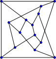Heawood graph (crossing number)