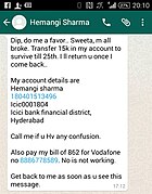 Hemangi Sharma Frauds - Money Requests.jpg