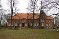 Manor house with two barns